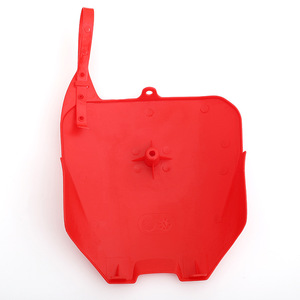 Cubierta para matrícula de motocicleta ZUQING, 23,5x23,3 cm, color rojo, ajuste universal para piezas de bicicleta todoterreno NP108 - Product Image 3