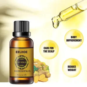 Belly Drainage Premium Ginger oil 30ML Fat Burning Slimming Essential Oil For Tummy Waist Fat Drainage Loss Weight
