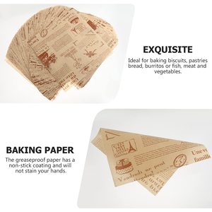 <span class=keywords><strong>2025</strong></span> tùy chỉnh dùng một lần in giấy kraft cho BBQ takeout bao bì thực phẩm Giấy Bánh Nướng Bao bì thực phẩm giấy - Product Image 2