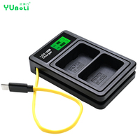 Chargeur de batterie USB LCD 2 emplacements en gros pour FUJIFILM NP-W235, compatible Fuji X-T4 X-T5 GFX50S II GFX100S