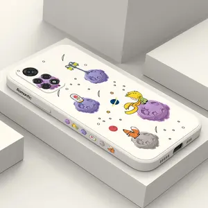 Funda de teléfono Fairy Tale Prince para Xiaomi Redmi Note 12 12S 11 11S 10 10S 9 9S 8 7 Pro Plus 4G 5G, funda de silicona líquida