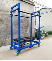 Plateforme élévatrice électrique pliable pour échafaudage 2M 6M 12M, élévateur d'échafaudage électrique automatique mobile pliable avec roues