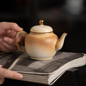 La tetera de cambio de horno de oro Retro japonesa al por mayor se puede seleccionar para imitar la tetera antigua Dezhong - Product Image 1