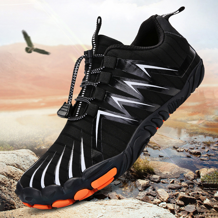 Неопреновые Нескользящие кроссовки унисекс, модная водонепроницаемая обувь для пешего туризма, пляжа