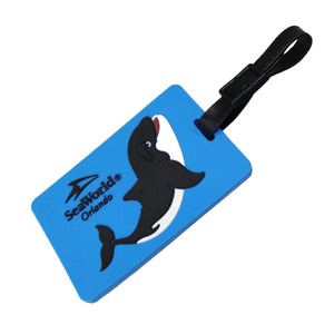 Étiquettes de bagages personnalisées, logo personnalisé, étiquettes de bagages en caoutchouc, étiquettes de bagages en silicone PVC - Product Image 1