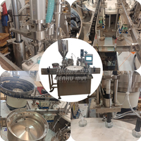 Ligne de production de machines de remplissage et de bouchage de vernis à ongles en gel entièrement automatique, machines de remplissage de flacons de petite taille de 3 ml à 15 ml