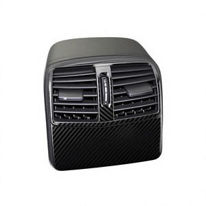 Garniture de ventilation arrière en métal style fibre de carbone pour Mercedes Benz CLS260 300 320 350 2012 2017 - Product Image 4