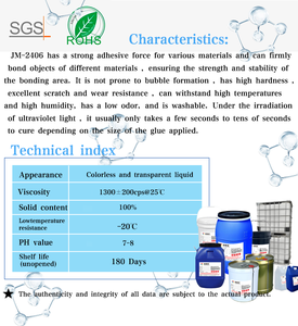 नमूना स्वतंत्र रूप से अनुकूलन योग्य क्रिस्टल स्पष्ट Uv गोंद गहने के लिए शिल्प डिय कला 20 किलो - Product Image 4