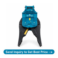 Cisaille hydraulique pour voitures We-Attach WCP18L, cisaille pour ferraille, pour le démontage de véhicules et le recyclage automobile, pour excavatrice de 13 à 25 tonnes