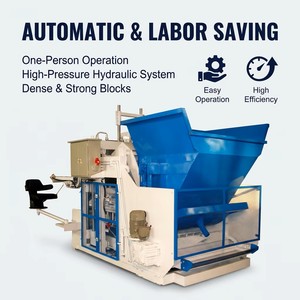 Máquina Automática para Fabricar Bloques de Hormigón QMY12-15, Sin Paletas, Fabricante de Ladrillos Huecos Móviles, <span class=keywords><strong>Precio</strong></span> de Fábrica - Product Image 3