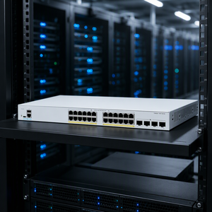 Nouveau commutateur réseau PoE+ original C1300-24P-4G 24 ports PoE 24x1G 4x1G SFP - Product Image 1