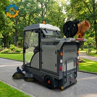 Balayeuse électrique routière ROD, machine de nettoyage des rues municipales, équipement d'aspiration et de sanitaire, alimentée par batterie
