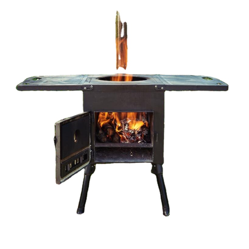 Новая портативная печь для барбекю с древесным углем, большая печь для барбекю с воздушным входом