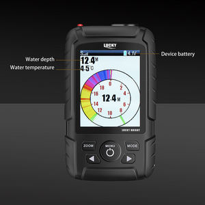เครื่องหาปลา Lucky Fish Finder หน้าจอสี แสดงระดับความลึก 183 เมตร เครื่องตรวจจับโซนาร์สำหรับตกปลาในน้ำแข็ง ใช้งานกลางแจ้ง - Product Image 1