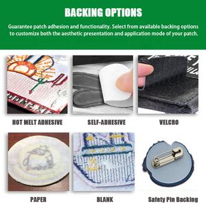 Fabricante <span class=keywords><strong>de</strong></span> Parches Bordados para <span class=keywords><strong>Ropa</strong></span>, Parches Termoadhesivos Personalizados con Logotipo 2D y 3D, Parches Bordados para Coser o Planchar <span class=keywords><strong>en</strong></span> la <span class=keywords><strong>Ropa</strong></span> - Product Image 2
