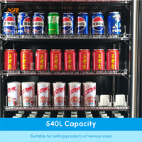 XY Intelligente AI-verkoopautomaat met QR-code & creditcardbetaling, 24/7 aanpasbaar voor snacks/drankjes/fruit via SaaS & SDK