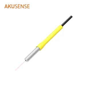 Akusense Diffusive Fiber Optic Control Sensor Cable Chinese Manufacture Price Coaxial Type Photo Electric Sensor