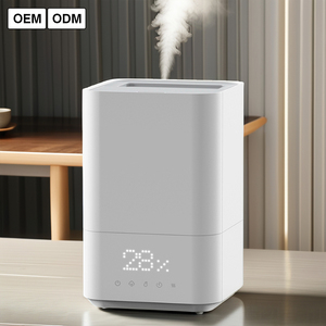 <span class=keywords><strong>Humidificador</strong></span> de Aire Ultrasónico Híbrido RUNAL de 5L con <span class=keywords><strong>Vapor</strong></span> Caliente, Gran Producción de Niebla, Llenado Superior y Calefacción para Habitación de Bebé - Product Image 1