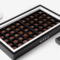 Barre de chocolat personnalisée truffes boîte d'emballage de luxe bonbons bonbons boîte cadeau boîte de chocolat