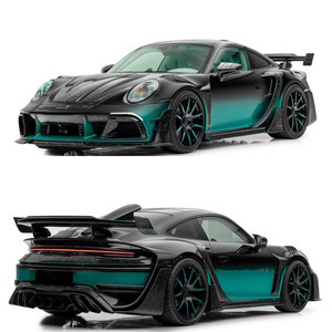 Kit de Carrocería de Fibra de Carbono para Porsche 992 Turbos, Estilo MSY Mejorado, Parachoques Delanteros y Traseros, Difusor de Capó, Carrocería Ancha - Product Image 1