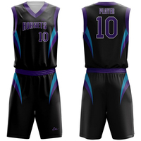Seragam Basket Baru, Dapat Dikustomisasi, Bernapas, Logo Kustom, Ringan, Set Seragam Tim