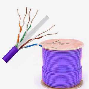 OEM Fábrica Cat6A Cat5e Interior Exterior Ethernet Cable Utp Lan Cat6 Cable Cables de red - Product Image 3