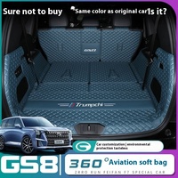 Tapis de voiture Trumpchi GS8 légendaire de deuxième génération 17-24 GAC cuir et matériau de tapis tapis de coffre accessoires de sol