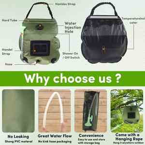 4x4 Tente De Douche <b>Shower</b> Toilet Changing Pop <b>Shower</b> Tent <b>Portable</b> Privacy Solar Tent Kit Solar <b>Shower</b> Bag 4-Season - Product Image 3