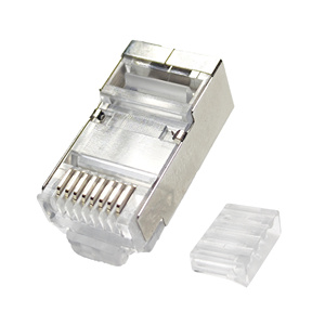 Conector Đầu Nối <span class=keywords><strong>Rj45</strong></span> Đầu Nối Sftp Cat 6 Amp 23awg <span class=keywords><strong>RJ45</strong></span> Đầu Nối 8P8C Đầu Nối <span class=keywords><strong>RJ45</strong></span> CAT6A - Product Image 1
