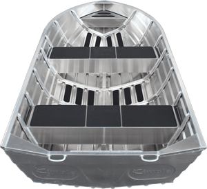 Thuyền mini giá rẻ 18ft với thân thuyền bằng nhôm 3mm bền chắc để câu cá trong ao - Product Image 2