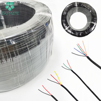 Câble électrique en gros VW-1 80C 300V Awm 2464 2C 3C 4C 5C 6C Multi-conducteurs Awm 2464 28/26/24/22 AWG Câble PVC AWM 2464