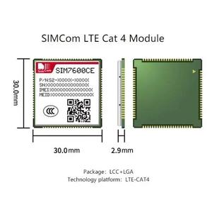 SIM7605CE-CNSD LTE CAT4 M.<span class=keywords><strong>2</strong></span> Kommunikation modul Globale Bänder Unterstützung GNSS GPS für <span class=keywords><strong>IoT</strong></span> CPE Router Industrielle Anwendung - Product Image 4