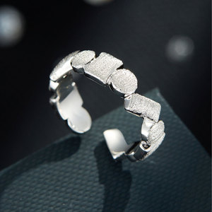Geometric <b>Open</b> <b>Ring</b> Gold Plated Fashionable Index Finger <b>Ring</b> For Women Party Jewelry R17863 - Product Image 4