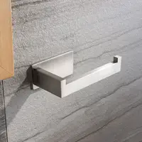 Duvara monte 304 paslanmaz çelik tuvalet kağıdı tutucusu kağıt rulo tutucu banyo için