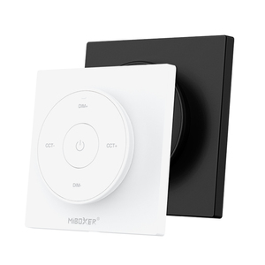 Télécommande <span class=keywords><strong>Milight</strong></span> K2 carrée et ronde bicolore CCT pour contrôleur LED CCT FUT035S - Product Image 1