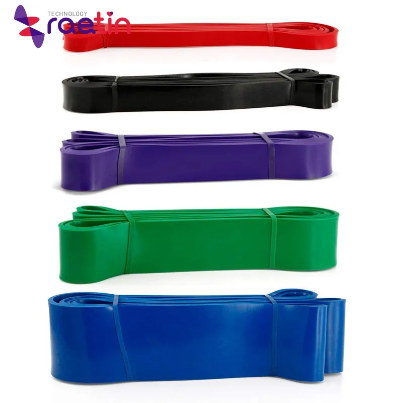 Gimnasio Fitness Fuerza Banda Yoga Poder Ejercicio Personalizado Doble Color Látex Resistencia Loop Band