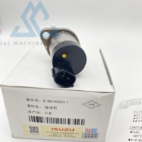 Authentique Nouveau 4JJ1 SCV Valve Engine Overhaul pour ISUZU Excavator 8-98145484-0 8981454840 8-98145501-1 Pour ZX140 CX130B SY135