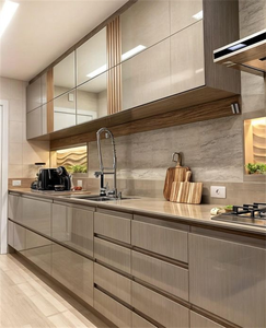 Cbmmart nhà máy hàng đầu mới sang trọng đơn giản kim loại không thấm nước không gỉ ăn cắp Tủ Bếp thiết lập vanities chìm phụ kiện - Product Image 2