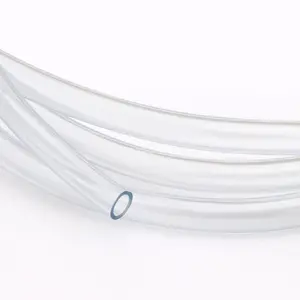 Tuyaux en plastique PVC Transparent de 1/4 pouces Tube de pompe à eau de haute qualité Tuyau en PVC transparent de qualité alimentaire haute ténacité