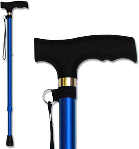 Height Adjusted Aluminum Alloy Folding <strong>Walking</strong> <strong>Stick</strong> for Elderly People - Product Image 1