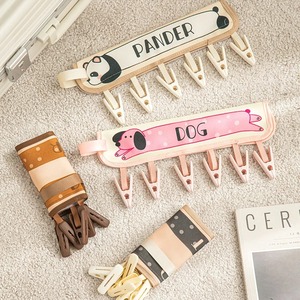 Creative Folding Clothes Hangers With 6 <b>Clips</b> Travel Accessories Bathroom Folding Velcro Travel Multifunctional Cloth Hanger - Product Image 1