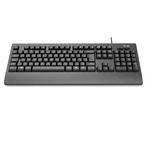 OEM Leitor De Impressão Digital Teclado Com Fio USB Teclado para Windows PC