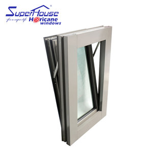 Trung Quốc Chỉ Bão Phê Duyệt Năng Lượng Hiệu Quả Nhôm Nghiêng Lần Lượt Cửa Sổ Tác động Cửa Sổ Cho Nhà Hoặc Khách Sạn - Product Image 3