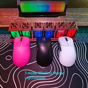 Vendita calda HXSJ T700 3D 3 modalità leggero <span class=keywords><strong>Mouse</strong></span> da gioco Wireless 1000HZ ergonomico 500mAh ricaricabile Macro per computer portatile - Product Image 2
