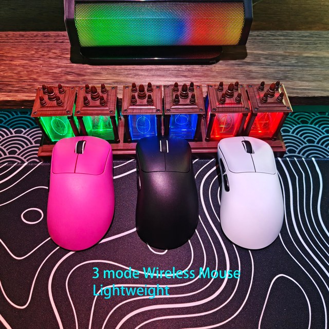 Hot Sale HXSJ T700 3D 3-Mode Lightweight Wireless Gaming Mouse 1000HZ Ergonomic 500mAh Battery Rechargeable Macro Stock