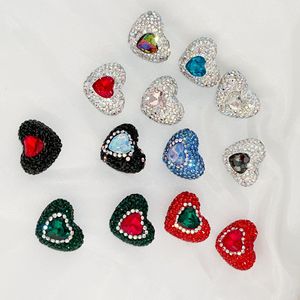 Amour Western princesse poterie douce népal diamant boule pêche coeur trou droit perle bricolage Mobile acrylique plastique Lucite perles - Product Image 2