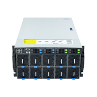 Serveur en rack 5U820 Barebone avec conception de carte mère personnalisée prenant en charge l'accélération multi-GPU, optimisé pour l'IA, le calcul haute performance et les centres de données