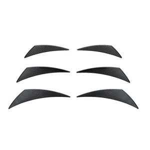 Alerones Delanteros Simoni Racing AC6 con Aspecto de Carbono para Autos, Accesorios Exteriores con Estilo - Product Image 1