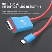 Offre Spéciale HD Cast Screen Line Projection Converter Cable pour Switch NS TV Mobile Computer Type-C Notebook