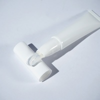 Tube de massage fonctionnel à 4 têtes de rouleaux, applicateur de rouge à lèvres en plastique 10ml 15ml 20ml, impression personnalisée, vente en gros